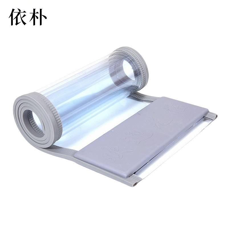 依朴PVC 磁吸透明门帘 高2.2m 宽45cm 厚2.5mm/片高清大图