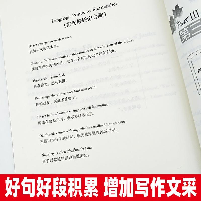 绿山墙的安妮[中英文版] [正版]绿山墙的安妮原著英文原版中英文英语版对照双语英汉互译青少年中小学生七八九年级课外书读名高清大图