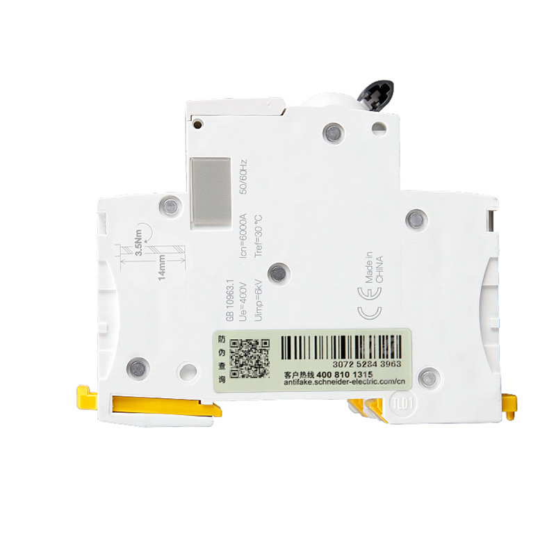 施耐德电气 IC65N-D 4P 40A 微型断路器