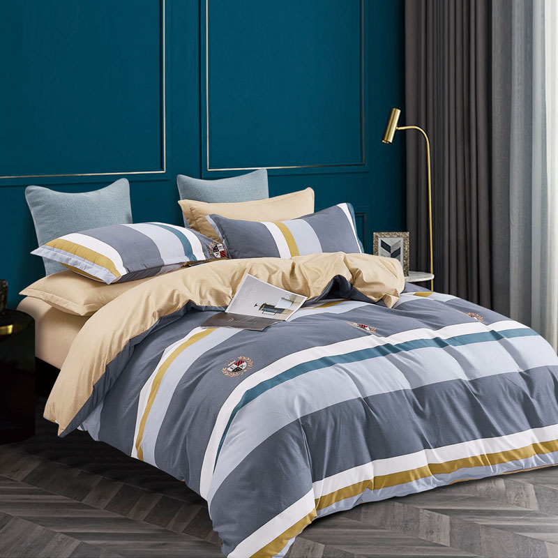 天琴时尚名义-柔丝棉四件套 床单230*250cm+被罩200*230cm+枕套48*74cm*2