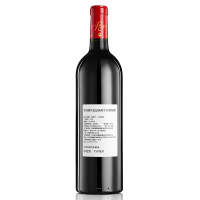 赵薇梦陇酒庄红酒单支装 法国原装进口城堡酒窖特酿2009干红葡萄酒750ml