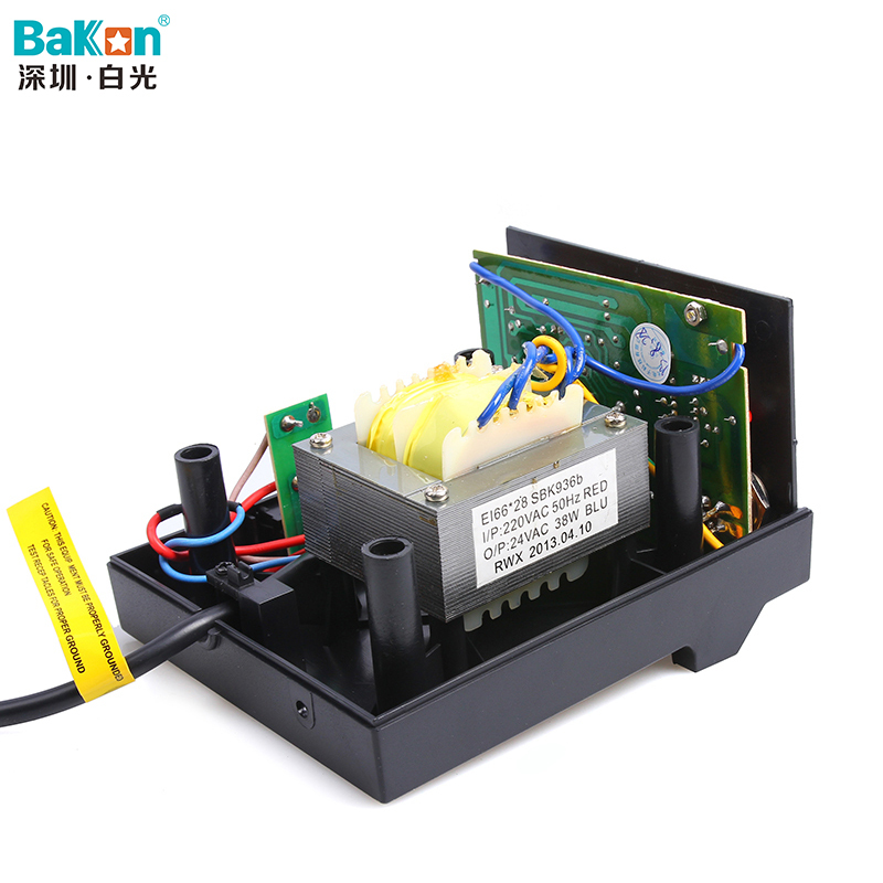 BAKON SBK936b深圳白光40W焊台电烙铁套装可调温恒温电洛铁电焊台