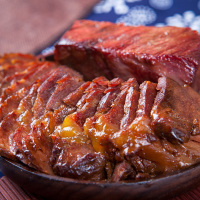 [中华特色]河北供销馆 洛杉奇 酱牛肉300g 酱卤肉即食卤味小吃 肉类熟食真空包装 河北石家庄特产