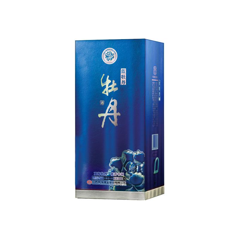双沟 蓝牡丹精装版 42度500ml 单瓶装 浓香型白酒