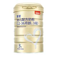 贝因美金装(菁爱)爱+幼儿配方奶粉3段奶粉900g 1罐