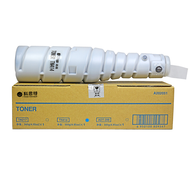 科思特TN414粉盒高清大容量适用柯尼卡美能达复印机Bizhub363423K 默认颜色