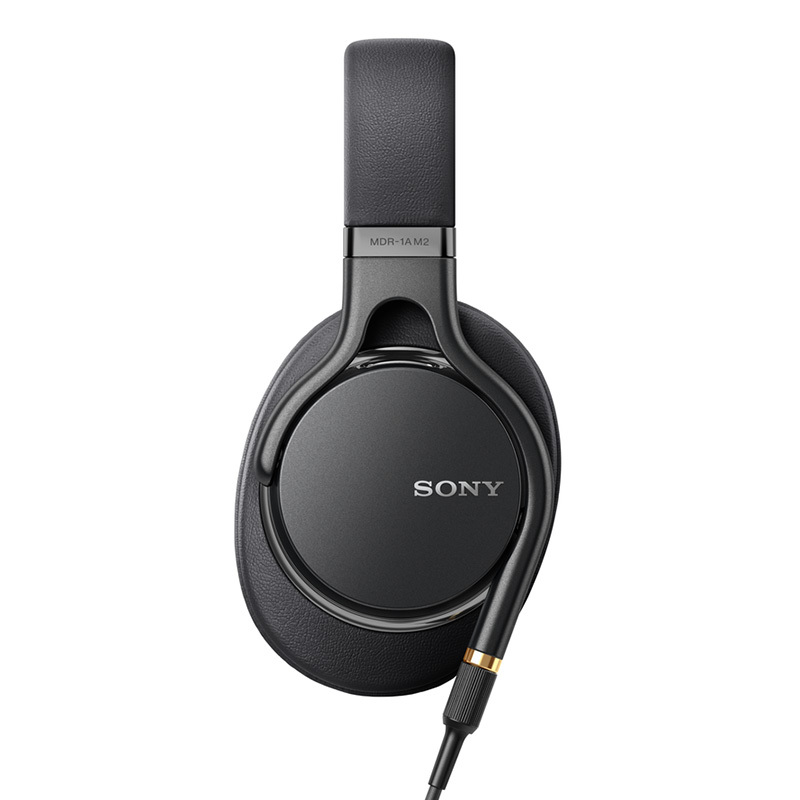 索尼(SONY)MDR-1AM2 Hi-Res高解析度立体声耳机 黑色