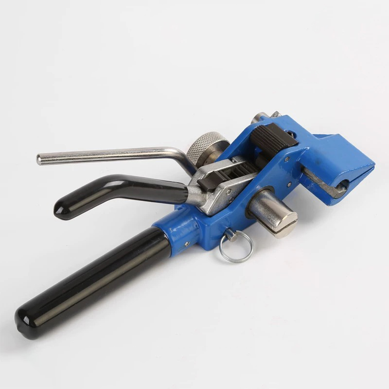 百名迖 不锈钢扎带收紧器 扎带钳 适用于宽25mm 厚1.0mm以内 个高清大图