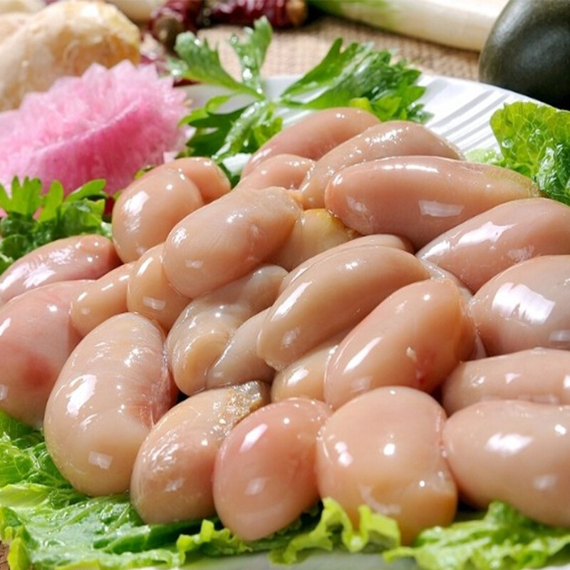 鸡腰子新鲜冷冻2斤生鲜鸡杂鸡腰子鸡春子顺丰发货冰鲜鸡肾