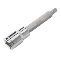 长城精工12.5mm100长花型旋具套筒大飞花形旋具头1/2套头T20 586220