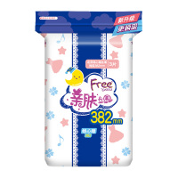 ABC Free·飞 丝薄系列 夜用超长 畅心睡382mm*3片单包装 超薄瞬吸 棉柔表层 透气贴身 卫生巾 姨妈巾