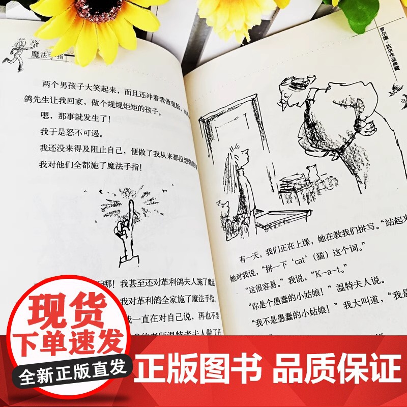 全套13册罗尔德达尔作品非注音版正版了不起的狐狸爸爸好心眼儿巨人玛蒂尔达女巫查理和巧克力工厂小学三四五六年级课外书阅读书高清大图
