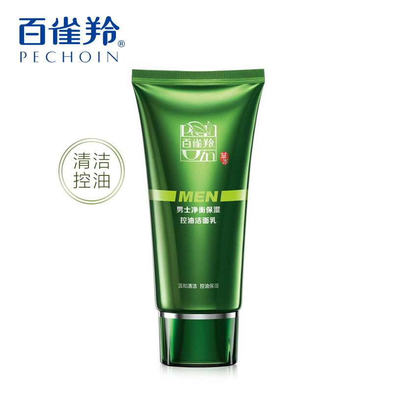 (HD)百雀羚(PECHOIN) 男士净衡 保湿控油 100g 洁面乳 (计价单位:瓶)
