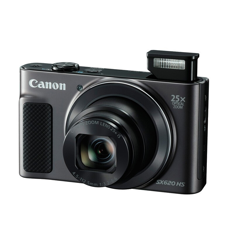 佳能(Canon) PowerShot SX620 HS 黑色 家用数码相机 约2020万像素 3英寸屏