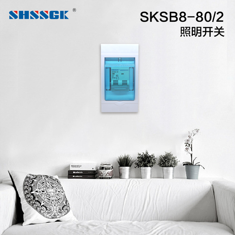 赛时工控(SHSSGK) SKSB8-80/2 照明开关(单位:台)配色