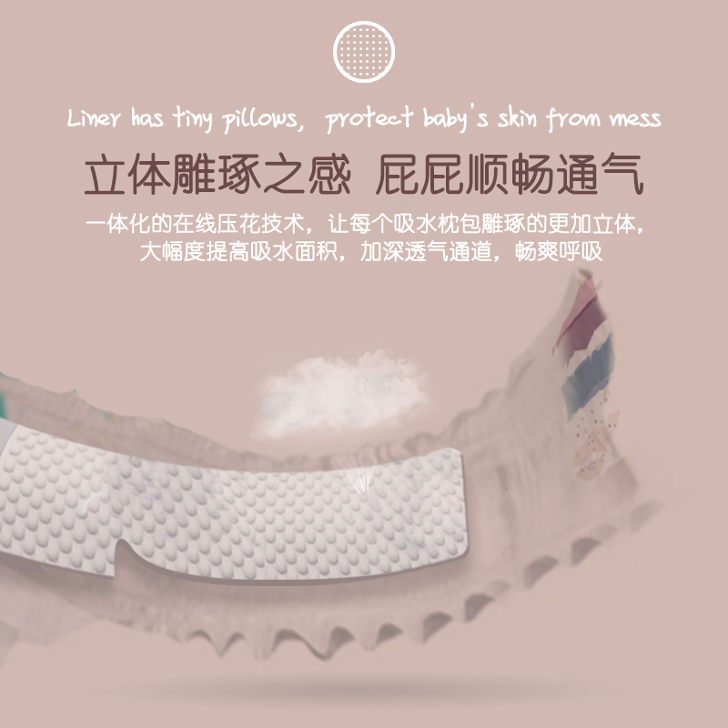 BEABA 炫彩拉拉裤XL码38片高清大图