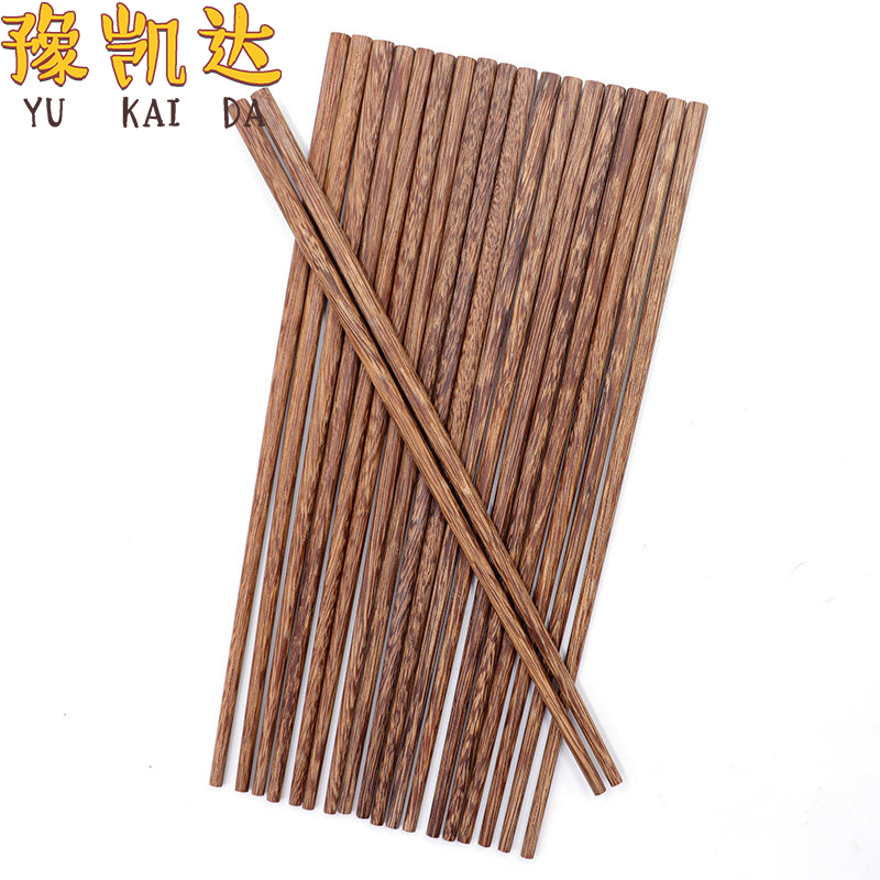 豫凯达筷子鸡翅木筷子 加粗