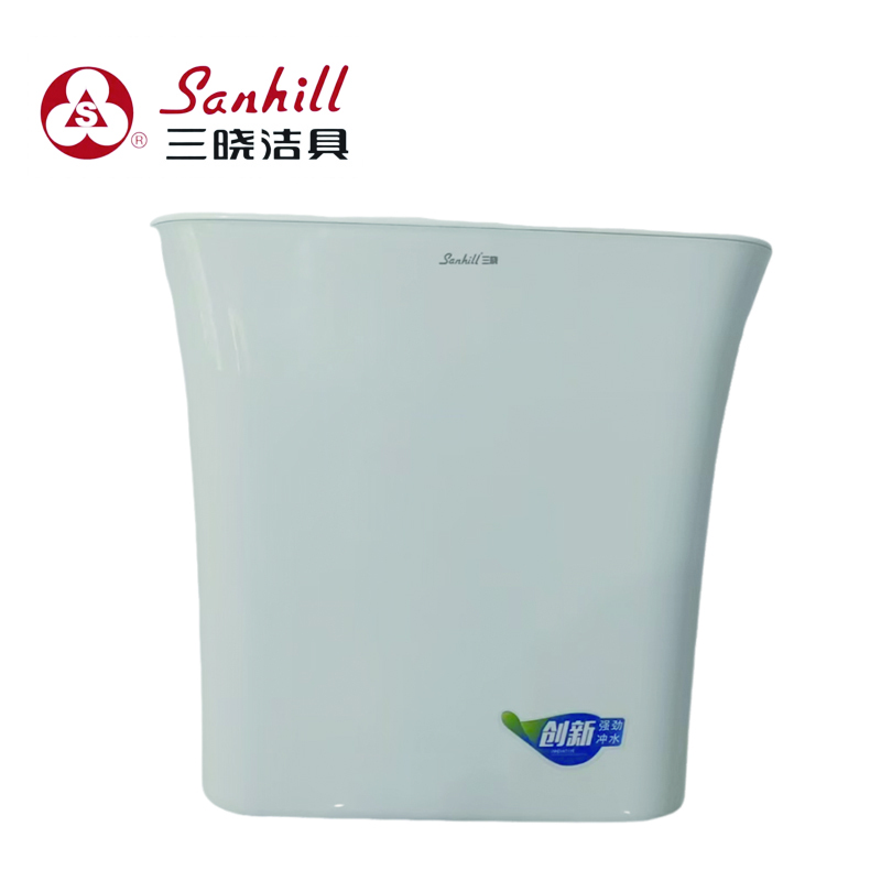 三晓蹲便器水箱节能双控 SX-9601 个高清大图