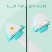 开优米(Kiuimi)抽屉锁婴童安全锁儿童婴儿防夹手锁扣柜门冰箱门宝宝柜子锁 火箭款(三支装)