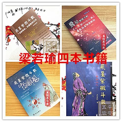 飞星紫微斗数十二宫六七二象 梁若瑜 瑞成高清完整米黄道林纸精印