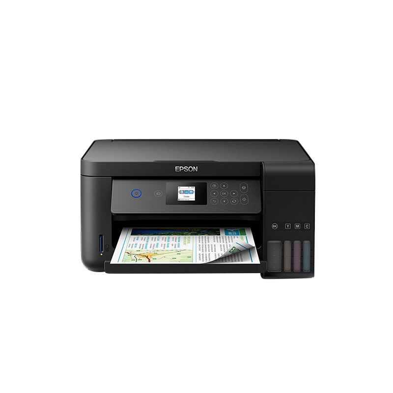 爱普生(EPSON)L4168彩色无线多功能一体机 家用办公彩色照片自动双面打印机