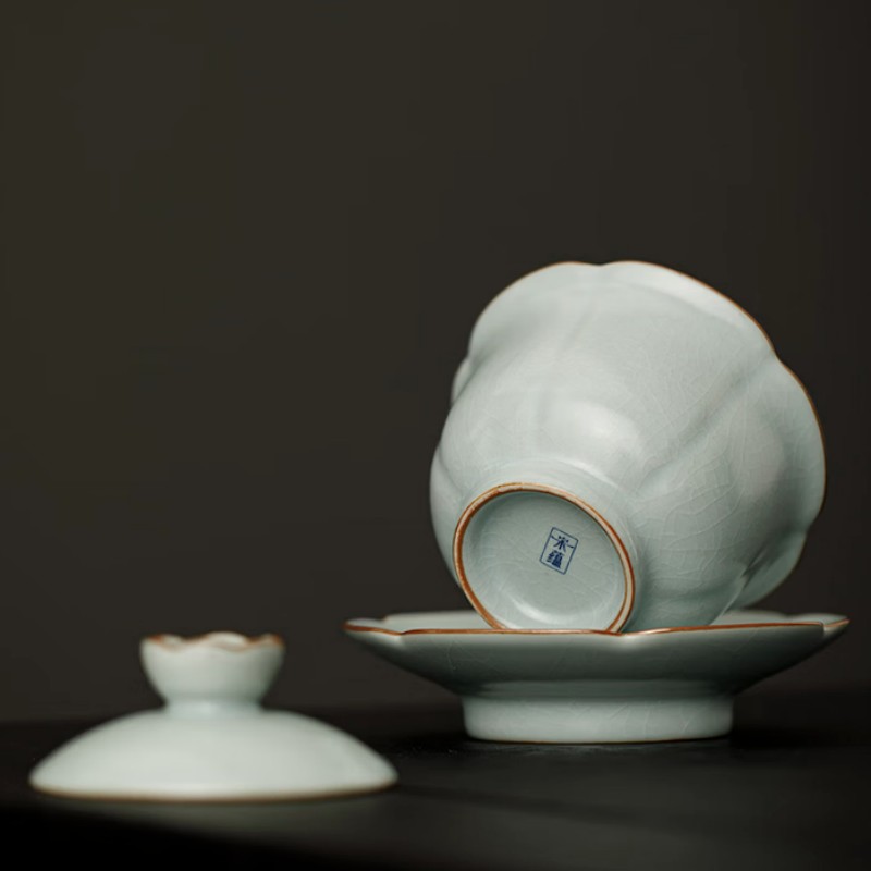 唐丰陶瓷茶具套装功夫茶盘整套家用简约中式茶海茶托茶杯茶壶泡茶器高清大图