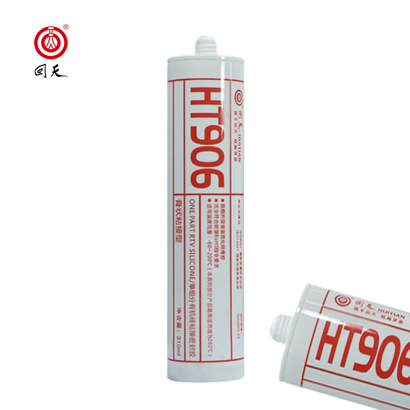 回天 HT906透明耐高温有机硅粘接密封胶 100ml 支高清大图