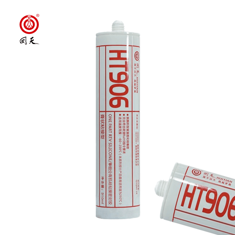 回天 HT906透明耐高温有机硅粘接密封胶 100ml 支图片