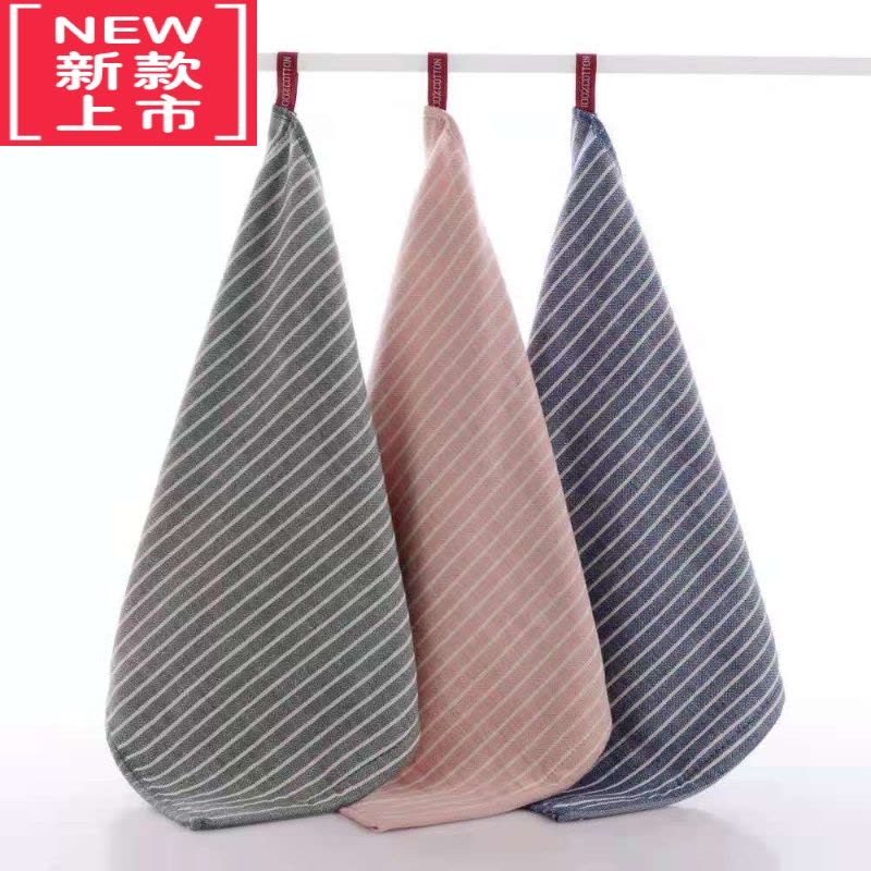 可莉允日式纱布毛巾儿童正方形洗脸巾大人家用擦手布挂式小方巾图片