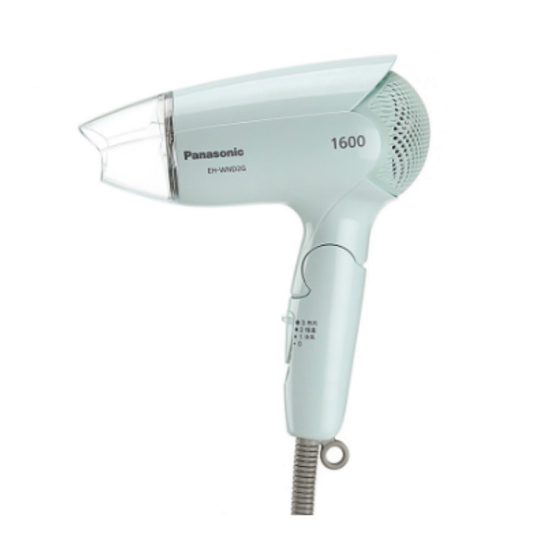 松下（Panasonic）EH-WND2G电吹风家用大功率1600W恒温不伤发小型便携式可折叠吹风机护发吹风筒