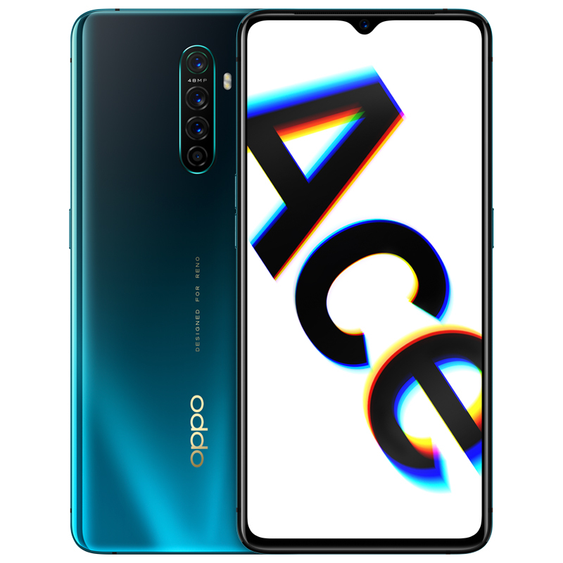 OPPO Reno Ace 星际蓝 8G+128G 90Hz电竞屏 65W超级闪充 高通骁龙855Plus 全面屏游戏拍照手机全网通4G