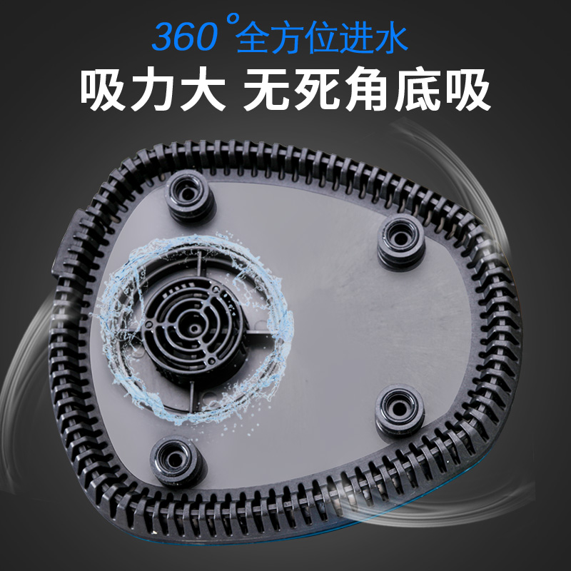 低吸潜水泵低水位大流量过滤循环泵小型水族箱抽水换水泵高清大图