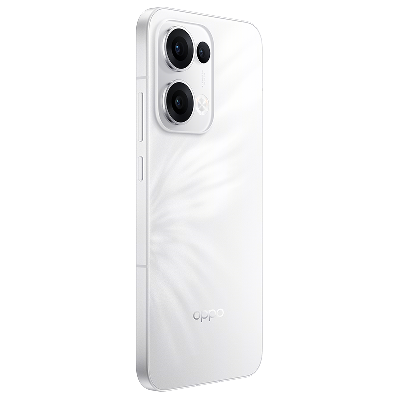 OPPO Reno13 心动白 12GB+512GB 超美小直屏 AI高清实况照片 IP69满级防水 双芯抢网 拍照手机高清大图