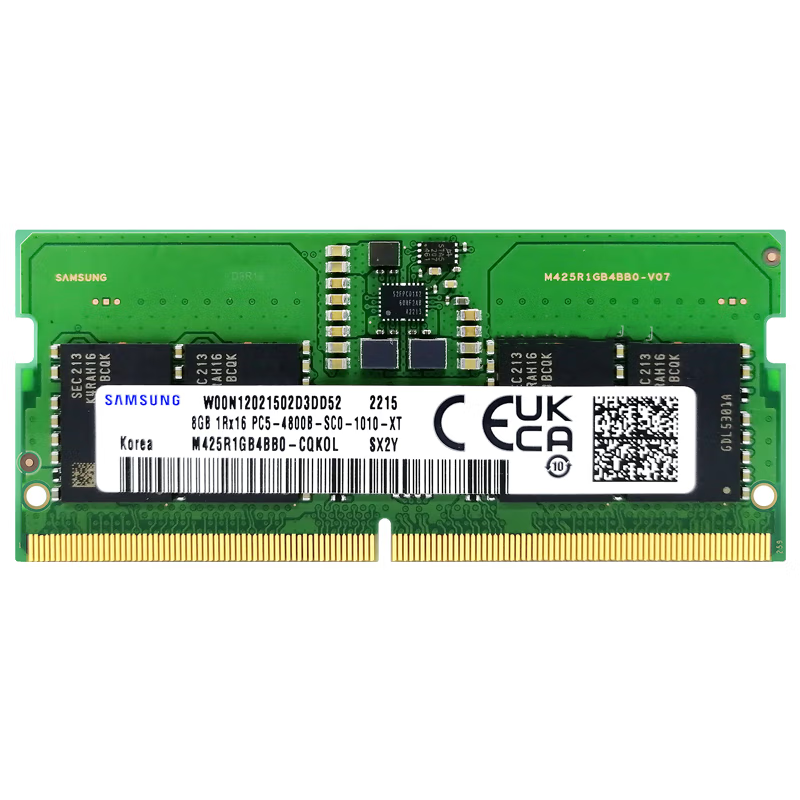 三星(SAMSUNG)DDR5 4800 8G 笔记本电脑内存条 8GB