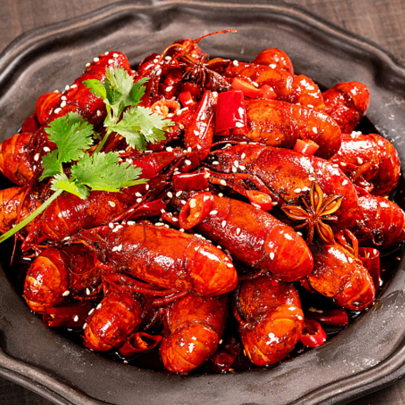 小龙虾蒜蓉750g *2盒 加热即食 单只4-6钱