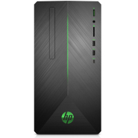 惠普（hp）光影精灵II代690-078ccn 游戏台式机电脑单主机Intel i7-8700 16GB 1TB+256GB GTX1060 6G 黑色 搭配27EA显示器 送键鼠