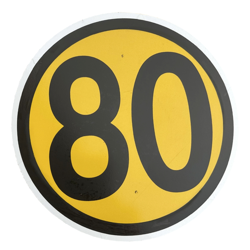 众城应鑫 减速牌 限速慢行牌 80公里 块高清大图