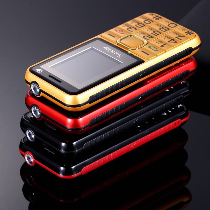 金国威语音王电信手机直板按键大字大声超长待机移动联通4g老年机红色