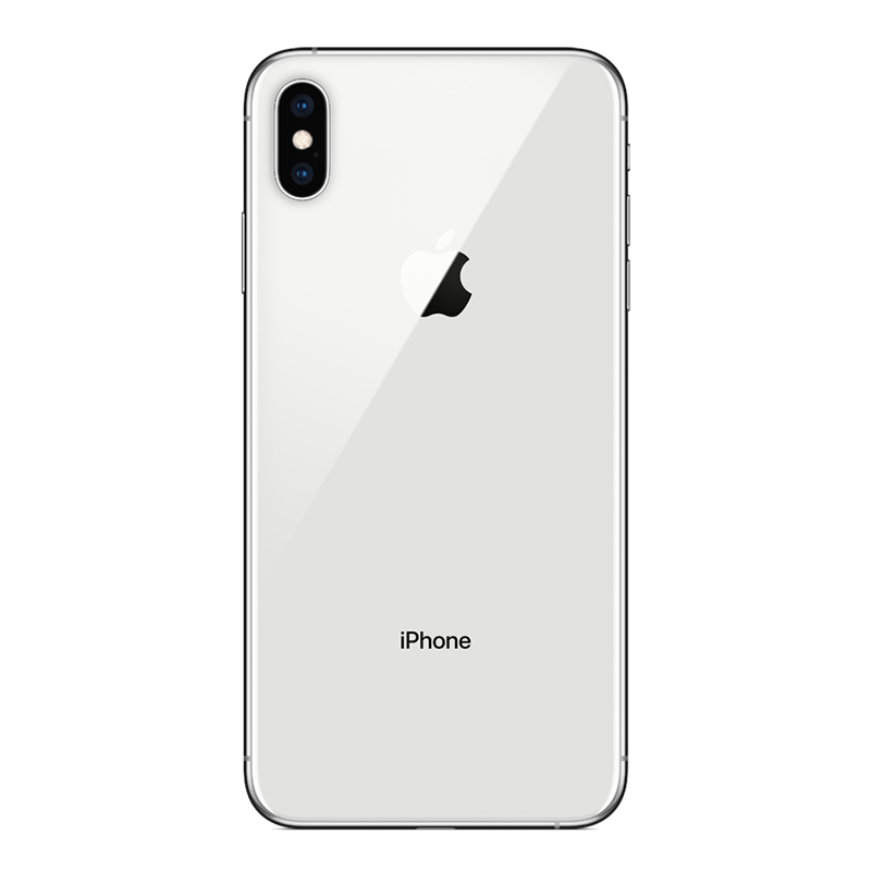 [全套标配]Apple iPhone XS Max 苹果新款 美版有锁全新 完美解锁移动联通4G手机 A12仿生芯片 新品全面屏智能手机 银色 512GB