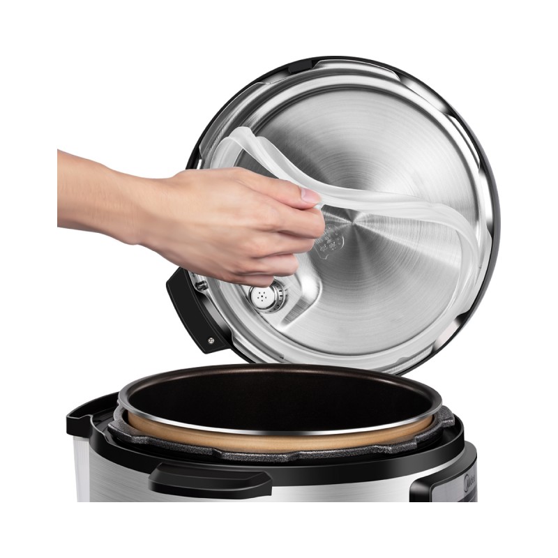 美的(Midea)电压力锅MY-CD5026P电高压锅压力锅5升容量家用智能压力煲双胆煮饭炖菜锅高清大图