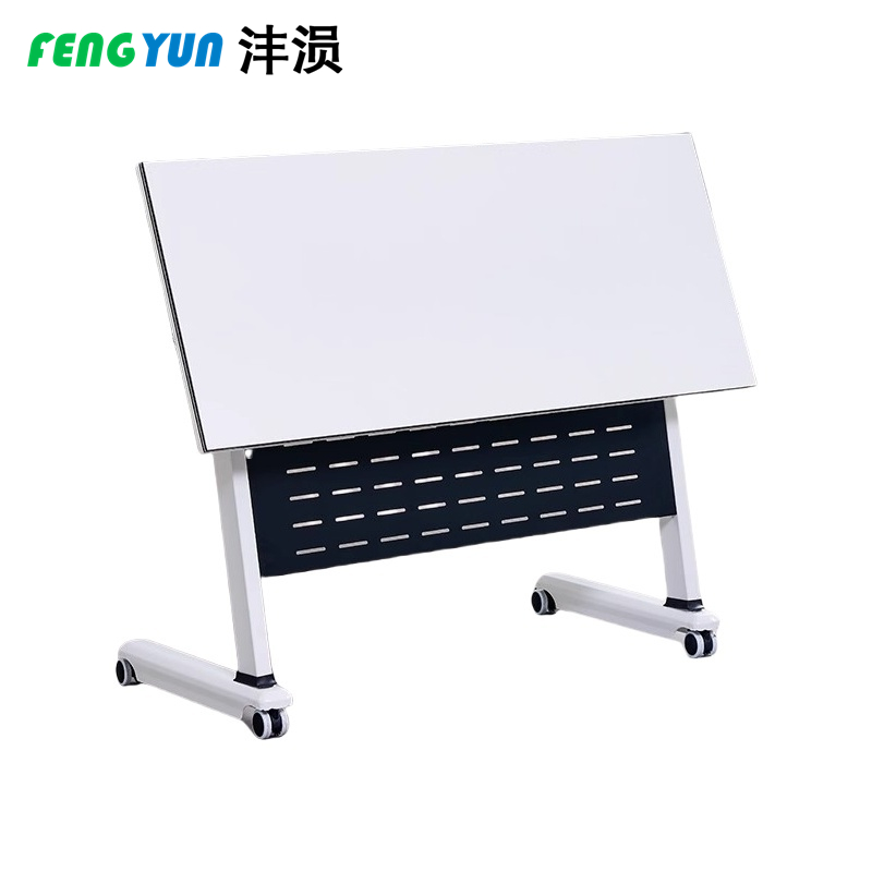 沣涢 可折叠桌子 会议桌 1200*500*750mm 张高清大图