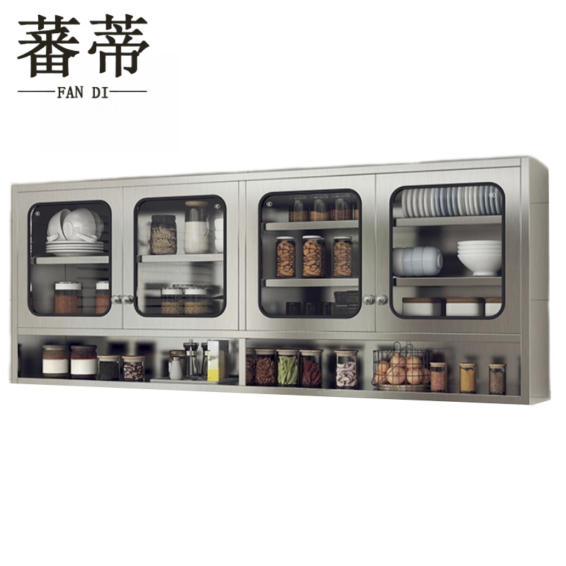 蕃蒂 不锈钢顶柜1.8米 台