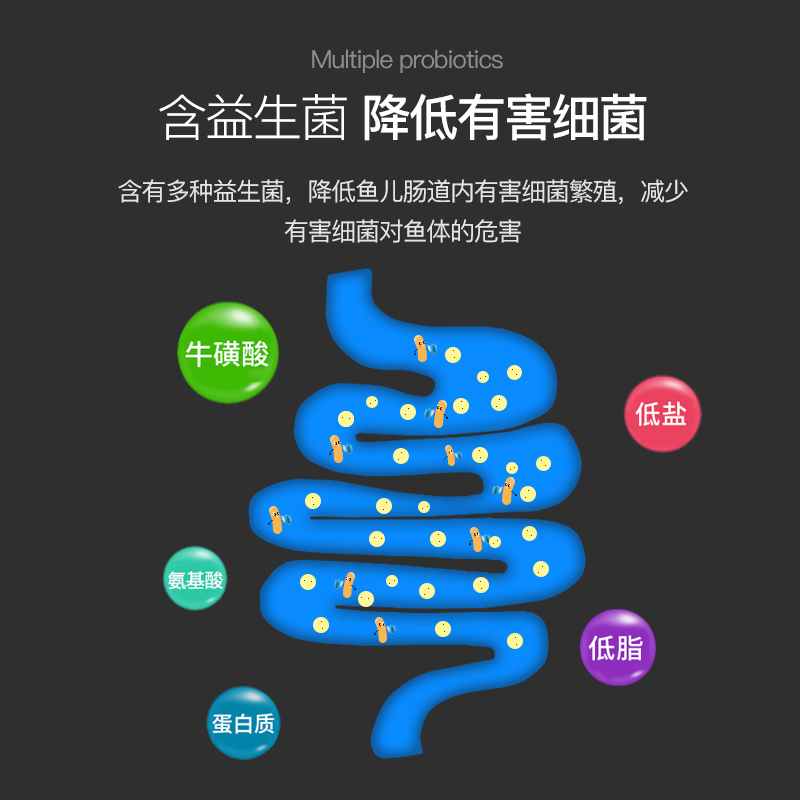 白金蝴蝶锦鲤专用鱼食观赏鱼主粮颗粒饲料食物增白靓鳞增体不浑水高清大图