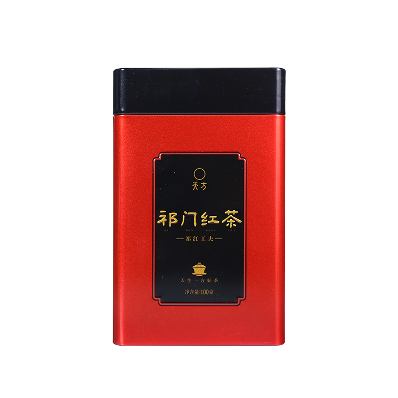 [中华特色]池州馆 天方祁门红茶 100g/听 功夫红茶 安徽天方茶叶 华东