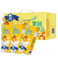 伊利 优酸乳果粒酸奶黄桃味245g*12盒[8月]