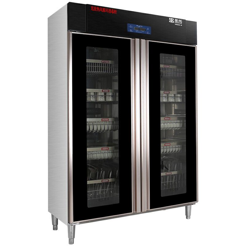 圣托(Shentop)DAB05 光波消毒柜 1360L双门商用大容量厨房消毒碗柜(台)