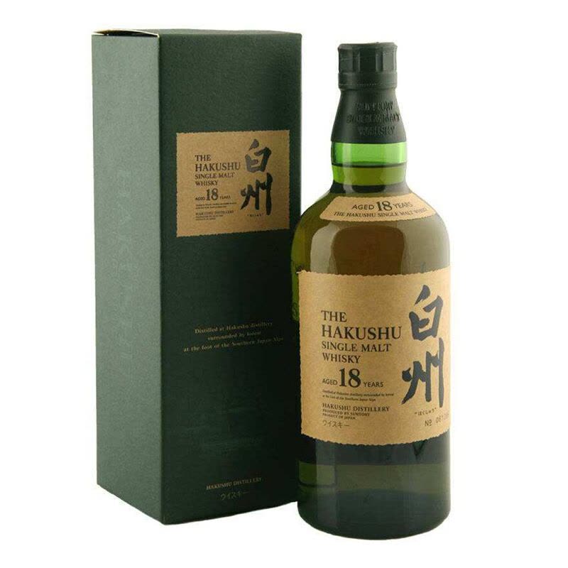 HAKUSHU/白州18年 日本原装进口威士忌 700ml/瓶图片