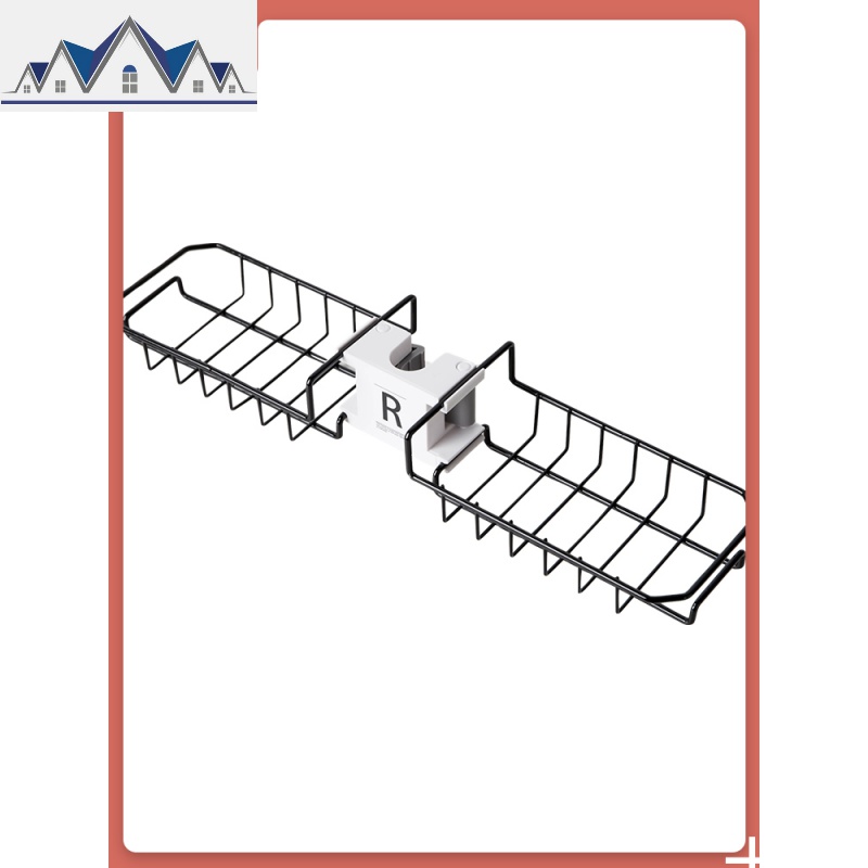 水置物架水龙头沥水架厨房水池收纳架家用免打孔不锈钢卫生间_192高清大图