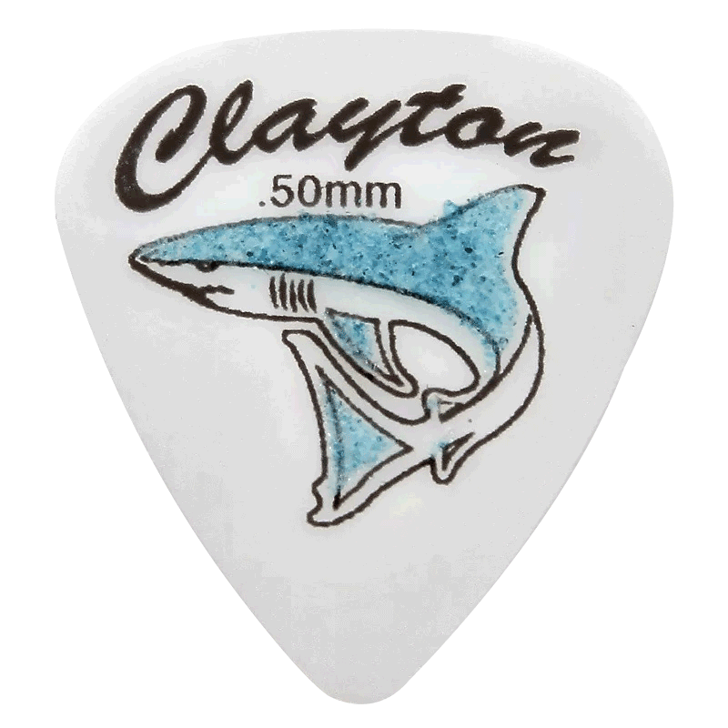 沃森乐器 美产Clayton Sand Shark砂鲨防滑颗粒电木吉他拨片