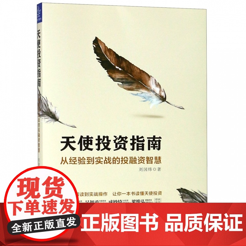 天使投资指南(从经验到实战的投融资智慧)高清大图